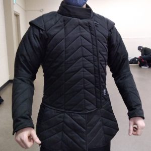 Renaissance HEMA jacket 800N, HEMA protective jacket, sword fighting jacket, gambeson.