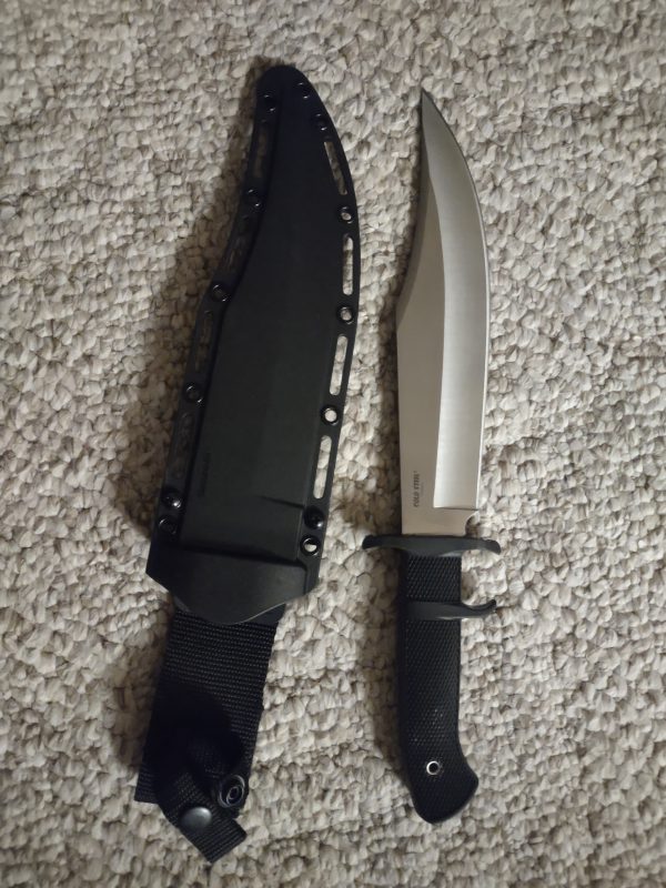 Marauder bowie knife with Secure-Ex® Sheath.