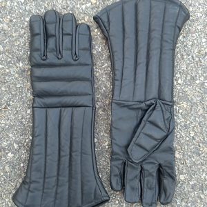 Padded rapier gloves for HEMA or SCA rapier combat